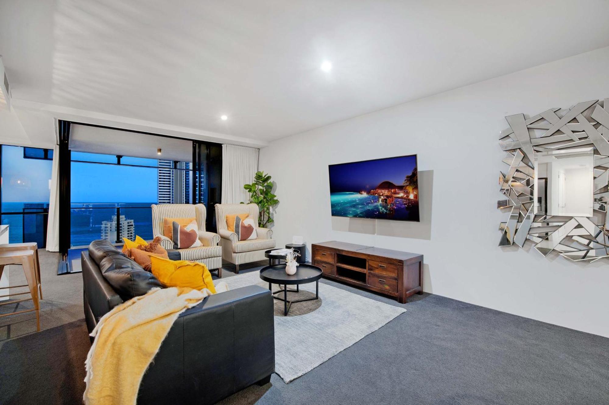 Ocean View Apartments With Balcony - Circle On Cavill - Central Location! - Self Contained & Privately Managed 골드코스트 외부 사진